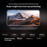 هاتف Honor Magic7 Pro، 16GB+512GB، بصمة شاشة، شاشة 6.8 بوصة، MagicOS 9.0 / أندرويد 15، معالج Snapdragon 8 Elite 3nm ثماني النواة، شبكة 5G، NFC، OTG، لا يدعم Google Play، 16GB+512GB