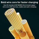 WK WDC-180 كابل بيانات شحن سريع شفاف USB إلى 8 دبابيس من سلسلة بايونير 6A، الطول: 1م، USB إلى 8 دبابيس