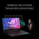 فيلم حماية شاشة لابتوب زجاج مقسّى عالي الدقة لجهاز ASUS ROG Zephyrus M GU502 بقياس 15.6 بوصة، لجهاز ASUS ROG Zephyrus M بقياس 15.6 بوصة