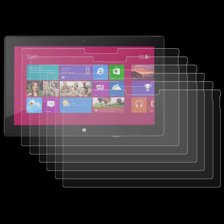 25 قطعة فيلم شاشة بنمط ورقي احترافي 3H لفيلم رسم بالقلم الرصاص لأجهزة Microsoft Surface Pro 4 / 5 / 6 / 7، لأجهزة Microsoft Surface Pro 4 / 5 / 6 / 7