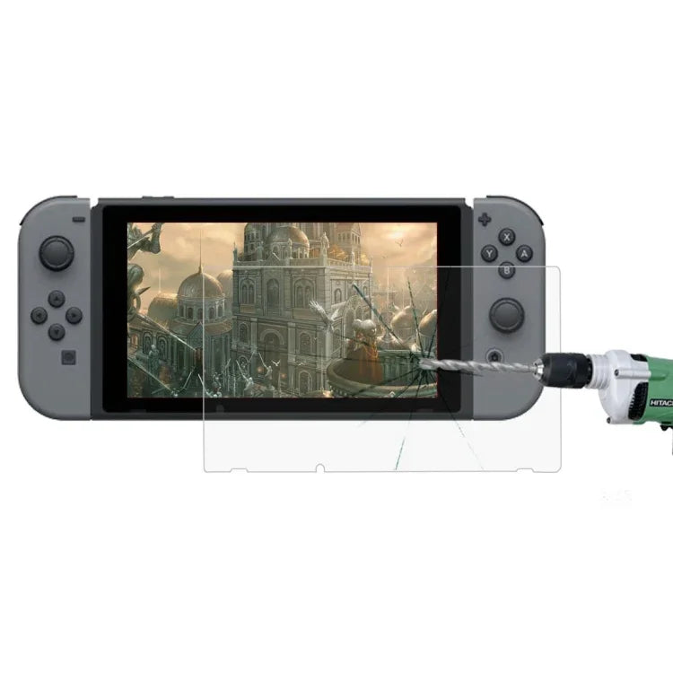 فيلم شاشة زجاجي مقسى مقاوم للانفجار لجهاز Nintendo Switch، لـ Nintendo Switch (قطعة واحدة)