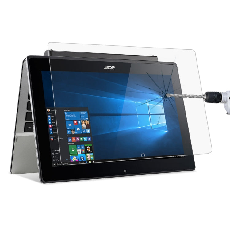 فيلم زجاج مقسّى كامل الشاشة بصلابة سطح 9H وسمك 0.4mm لجهاز Acer Switch 11V (SW5-173) مقاس 11.6 بوصة، لجهاز Acer Switch 11V (SW5-173) مقاس 11.6 بوصة
