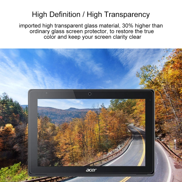 فيلم زجاج مقسّى كامل الشاشة بصلابة سطح 9H وسمك 0.4mm لجهاز Acer Switch 11V (SW5-173) مقاس 11.6 بوصة، لجهاز Acer Switch 11V (SW5-173) مقاس 11.6 بوصة