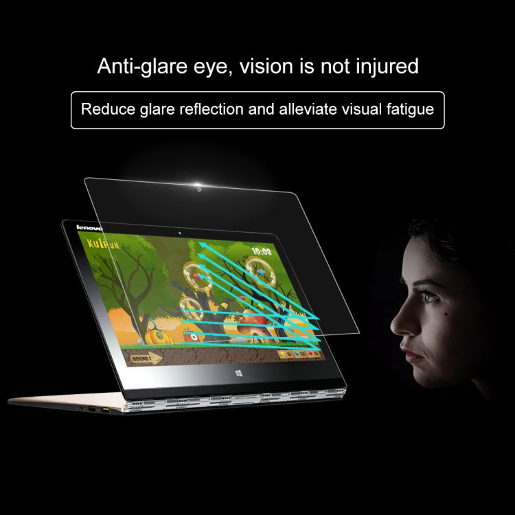 فيلم زجاج مقسّى كامل الشاشة بسمك 0.4mm وصلابة سطح 9H لجهاز Lenovo YOGA 3 Pro بقياس 13.3 بوصة، Yoga 3 Pro