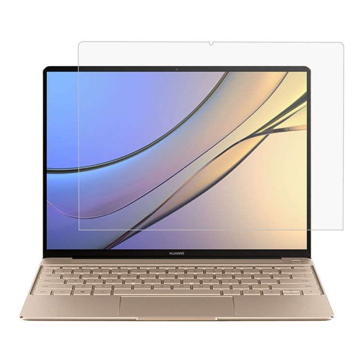 فيلم زجاج مقسّى كامل الشاشة بصلابة سطح 9H وسمك 0.4mm لجهاز Huawei MateBook X مقاس 13.3 بوصة، MateBook X مقاس 13.3 بوصة