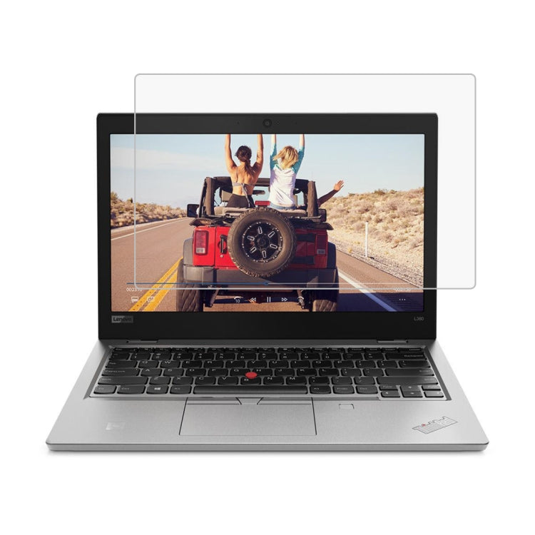 فيلم زجاج مقسى كامل الشاشة بصلابة سطح 9H وسمك 0.4 مم لجهاز Lenovo ThinkPad L380 مقاس 13.3 بوصة، Lenovo L380
