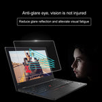 فيلم زجاج مقسى كامل الشاشة بصلابة سطح 9H وسمك 0.4 مم لجهاز Lenovo ThinkPad L380 مقاس 13.3 بوصة، Lenovo L380