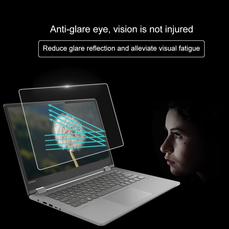 فيلم زجاج مقسّى كامل الشاشة بصلابة سطح 9H وسمك 0.4mm لجهاز Lenovo ThinkPad Yoga 530 مقاس 14 بوصة، Yoga 530