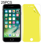 25 قطعة لحماية شاشة iPhone SE 2020 / 8 / 7 من الأمام بتغطية كاملة من TPU الناعم، لـ iPhone 7 / 8 (25 قطعة)