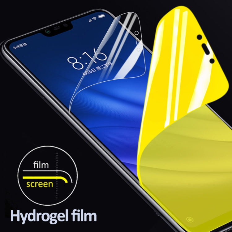 25 قطعة لحماية شاشة iPhone X / XS من الأمام بتغطية كاملة من TPU الناعم، لـ iPhone X / XS (25 قطعة)