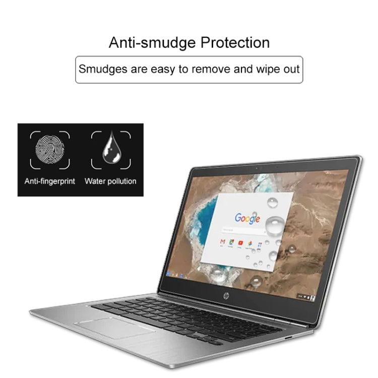 فيلم حماية شاشة لابتوب زجاج مقسّى عالي الدقة لجهاز HP Chromebook 13 G1 (ENERGY STAR) بقياس 13.3 بوصة، لجهاز HP Chromebook 13 G1 (ENERGY STAR) بقياس 13.3 بوصة