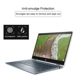 فيلم حماية شاشة لابتوب زجاج مقسّى عالي الدقة لجهاز HP Chromebook x360 - 14-da0021nr بقياس 14 بوصة، لجهاز HP Chromebook x360 - 14-da0021nr بقياس 14 بوصة