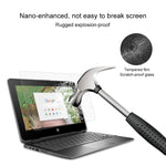فيلم حماية شاشة لابتوب زجاج مقسّى عالي الدقة لجهاز HP Chromebook x360 11 G1 EE بقياس 11.6 بوصة، لجهاز HP Chromebook x360 11 G1 EE بقياس 11.6 بوصة