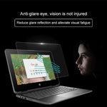 فيلم حماية شاشة لابتوب زجاج مقسّى عالي الدقة لجهاز HP Chromebook x360 11 G1 EE بقياس 11.6 بوصة، لجهاز HP Chromebook x360 11 G1 EE بقياس 11.6 بوصة