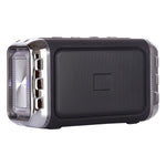 مكبر صوت لاسلكي محمول LN-22 DC 5V مع مكالمات بدون استخدام اليدين وضوء LED ملون مزدوج، يدعم USB وبطاقة TF و3.5 مم AUX، LN-22