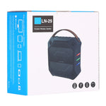 مكبر صوت لاسلكي محمول LN-29 DC 5V مع مكالمات بدون استخدام اليدين، يدعم USB وبطاقة TF، LN-29