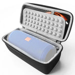 حقيبة تخزين صلبة للسفر لمكبر صوت JBL Flip 1 / 2 / 3 / 4 بتقنية البلوتوث، الحجم: 22 سم × 9 سم × 8.5 سم، حقيبة مكبر صوت بلوتوث