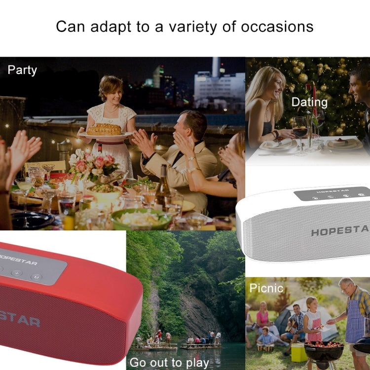 مكبر صوت بلوتوث لاسلكي محمول صغير HOPESTAR H11 على شكل أرنب، ميكروفون مدمج، يدعم AUX / مكالمات بدون استخدام اليدين / FM / TF، H11