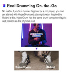 آلة طبول افتراضية ذكية محمولة Hyperdrum مع استشعار حركي، آلة طبول افتراضية Hyperdrum