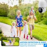 كاميرا IP لاسلكية مقاومة للماء Tuya QX45 بدقة 1080P كاملة IP65 2.4G، تدعم كشف الحركة والصوت ثنائي الاتجاه والرؤية الليلية وبطاقة TF، قابس أسترالي، تدعم كشف الحركة