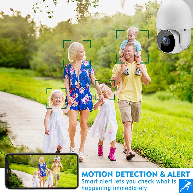 كاميرا IP لاسلكية مقاومة للماء Tuya QX45 بدقة 1080P كاملة IP65 2.4G، تدعم كشف الحركة والصوت ثنائي الاتجاه والرؤية الليلية وبطاقة TF، قابس أسترالي، تدعم كشف الحركة