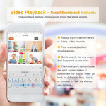 نظام أمان NVR لاسلكي ESCAM WNK614 بدقة 3.0 مليون بكسل مع 8 قنوات لاسلكية + 4 كاميرات IPC، قابس أسترالي، WNK614