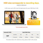 نظام أمان NVR لاسلكي ESCAM WNK614 بدقة 3.0 مليون بكسل مع 8 قنوات لاسلكية + 4 كاميرات IPC، قابس أسترالي، WNK614