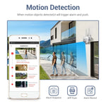 نظام أمان NVR لاسلكي ESCAM WNK718 بدقة 3.0 مليون بكسل مع 8 قنوات لاسلكية + 8 كاميرات IPC، قابس بريطاني، WNK718