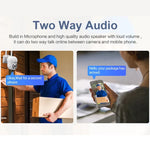 نظام أمان NVR لاسلكي ESCAM WNK718 بدقة 3.0 مليون بكسل مع 8 قنوات لاسلكية + 8 كاميرات IPC، قابس بريطاني، WNK718