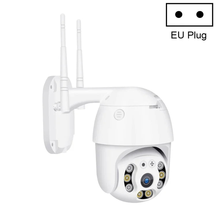 QX21 كاميرا IP واي فاي بدقة 1080P HD، تدعم الرؤية الليلية وكشف الحركة والصوت ثنائي الاتجاه وبطاقة TF، قابس أسترالي، QX21