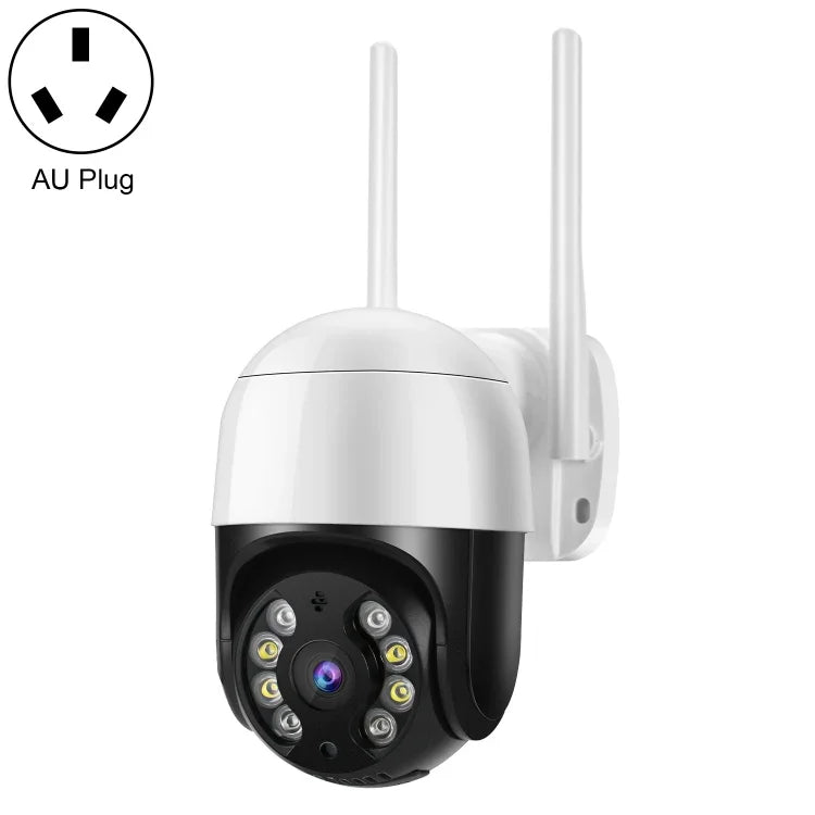 كاميرا IP WiFi QX29 بدقة 3.0 ميجابكسل HD، تدعم الرؤية الليلية وكشف الحركة والصوت ثنائي الاتجاه وبطاقة TF، بمقبس أسترالي، QX29