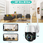 كاميرا IP WiFi QX29 بدقة 3.0 ميجابكسل HD، تدعم الرؤية الليلية وكشف الحركة والصوت ثنائي الاتجاه وبطاقة TF، بمقبس أسترالي، QX29