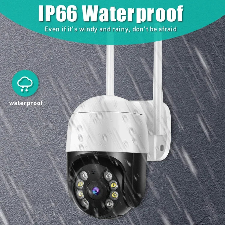 كاميرا IP WiFi QX29 بدقة 3.0 ميجابكسل HD، تدعم الرؤية الليلية وكشف الحركة والصوت ثنائي الاتجاه وبطاقة TF، بمقبس أسترالي، QX29