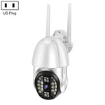 كاميرا واي فاي بانورامية PTZ بدقة 1080P QX33 تدور 360 درجة، تدعم الرؤية الملونة ليلاً ونهاراً، اتصال صوتي ثنائي الاتجاه، إنذار كشف حركة، تشغيل فيديو، بطاقة TF بسعة 64 جيجابايت، قابس أسترالي، QX33