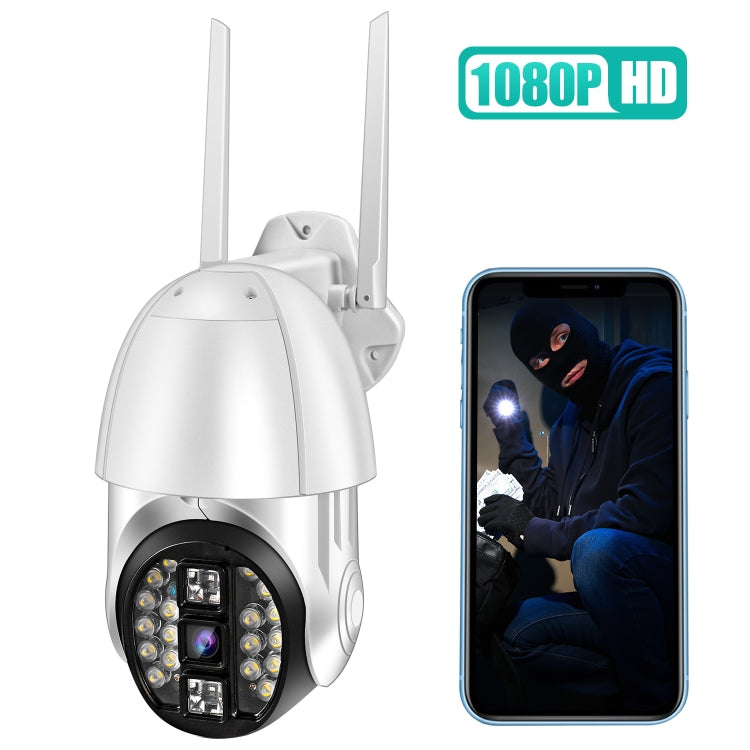 كاميرا واي فاي بانورامية PTZ بدقة 1080P QX33 تدور 360 درجة، تدعم الرؤية الملونة ليلاً ونهاراً، اتصال صوتي ثنائي الاتجاه، إنذار كشف حركة، تشغيل فيديو، بطاقة TF بسعة 64 جيجابايت، قابس أسترالي، QX33