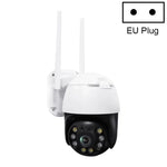 كاميرا QX36 1080P 3.0MP عدسة 3.6 مم IP65 مقاومة للماء PTZ دوارة 360 درجة واي فاي، تدعم ألوان كاملة نهاراً وليلًا، صوت ثنائي الاتجاه، كشف حركة بشري، تشغيل فيديو، بطاقة TF بسعة 128 جيجابايت، قابس أسترالي، QX36