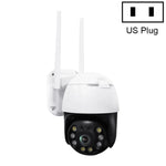 كاميرا QX36 1080P 3.0MP عدسة 3.6 مم IP65 مقاومة للماء PTZ دوارة 360 درجة واي فاي، تدعم ألوان كاملة نهاراً وليلًا، صوت ثنائي الاتجاه، كشف حركة بشري، تشغيل فيديو، بطاقة TF بسعة 128 جيجابايت، قابس أسترالي، QX36