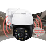كاميرا QX36 1080P 3.0MP عدسة 3.6 مم IP65 مقاومة للماء PTZ دوارة 360 درجة واي فاي، تدعم ألوان كاملة نهاراً وليلًا، صوت ثنائي الاتجاه، كشف حركة بشري، تشغيل فيديو، بطاقة TF بسعة 128 جيجابايت، قابس أسترالي، QX36