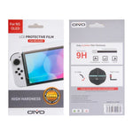 فيلم زجاج مقسى بسمك 0.33 مم وصلابة 9H لشاشة Nintendo Switch OLED من OIVO IV-SW160، IV-SW160