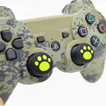 4 قطع غطاء حماية سيليكون لطيف على شكل مخلب قطة لأذرع التحكم PS4 / PS3 / PS2 / XBOX360 / XBOXONE / WIIU