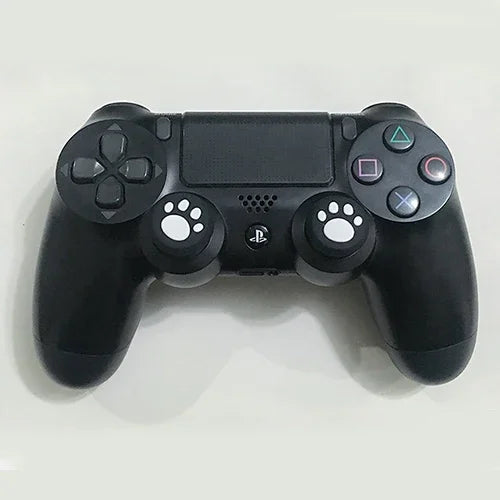 4 قطع غطاء حماية سيليكون لطيف على شكل مخلب قطة لأذرع التحكم PS4 / PS3 / PS2 / XBOX360 / XBOXONE / WIIU