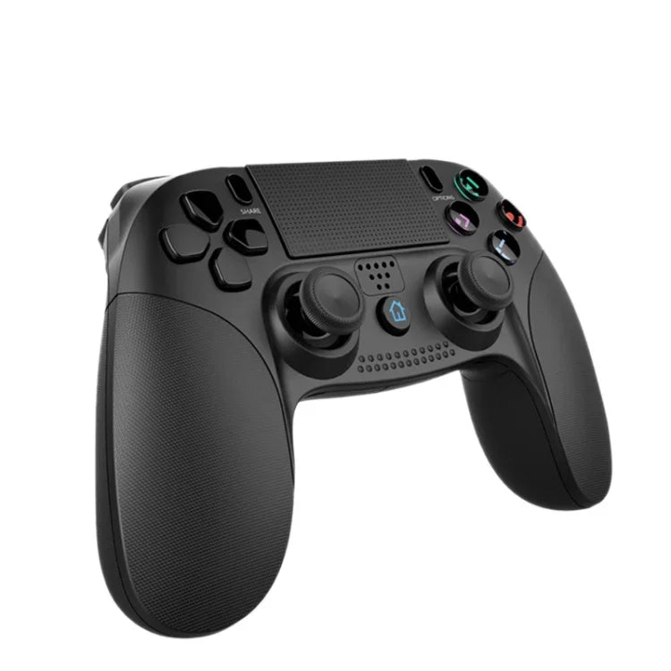 جهاز تحكم ألعاب لاسلكي مزدوج المحرك لأجهزة PS4 / PS3، XB-006 أسود