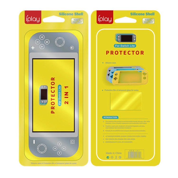 غطاء حماية سيليكون كامل مع واقي شاشة لكونسول Switch Lite من iPLAY