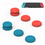 غطاء زر عصا تحكم ألعاب لليد اليسرى واليمنى لـ Switch، لـ Switch (أسود)، لـ Switch (أزرق + أرجواني)، لـ Switch (أخضر + أحمر)، لـ Switch (أحمر)