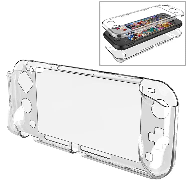 غطاء حماية شفاف من PC صديق للبيئة لكونسول Nintendo Switch Lite، غطاء حماية PC