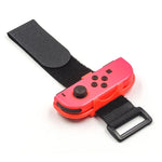 زوج من أساور المعصم المرنة القابلة للتعديل للرقص لجهاز Nintendo Switch، سوار المعصم