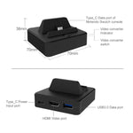 Multi-function Video Base Converter Station with Holder for Switch, Converter Station