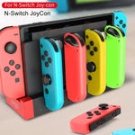قاعدة شحن وحامل يد تحكم لعبة iPega PG-9186 مع مؤشر لجهاز Nintendo Switch Joy-Con، PG-9186