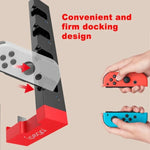 قاعدة شحن وحامل يد تحكم لعبة iPega PG-9186 مع مؤشر لجهاز Nintendo Switch Joy-Con، PG-9186