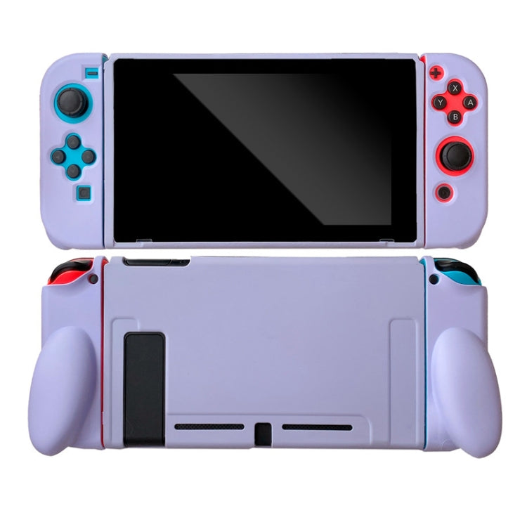 غطاء TPU صلب مقاوم للصدمات بلون نقي لجهاز Nintendo Switch